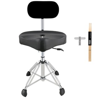 Foto 1 | Foto 1 | Trono De Tambor Rowell Hidráulico Con Ajuste De Altura Del Respaldo. Negro - Venta Internacional.