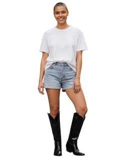 Foto 8 | Foto 8 | Bota Vaquera De Charol Tacon Cuadrado Juvenil Moda Cowboy Rodeo