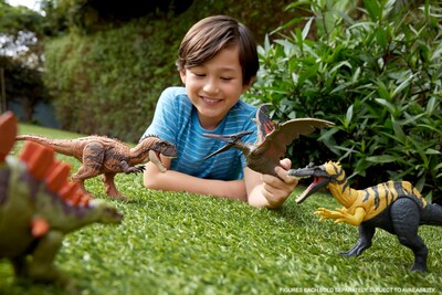 Foto 2 | Foto 2 | Juguetes De Dinosaurios Mattel Jurassic World Wild Roar Con Sonido De Rugido - Venta Internacional.