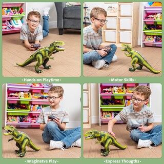 Foto 4 | Foto 4 | Juguete Robot Dinosaurio Joyin Big T Rex Con Luz Y Sonido Para Niños A Partir De 3 Años - Venta Internacional.
