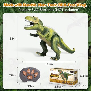 Foto 5 | Foto 5 | Juguete Robot Dinosaurio Joyin Big T Rex Con Luz Y Sonido Para Niños A Partir De 3 Años - Venta Internacional.
