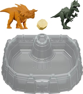 Foto 6 | Foto 6 | Toy Mattel Jurassic World Dino Reveal Dinosaur Paquete De 2 Unidades Con Arena - Venta Internacional.