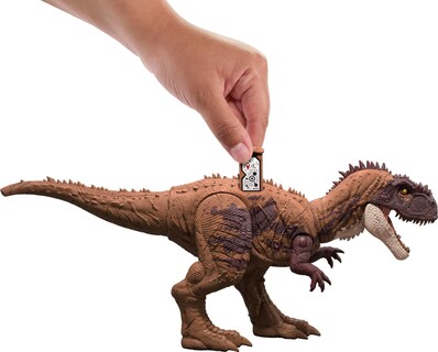 Foto 6 | Foto 6 | Juguetes De Dinosaurios Mattel Jurassic World Wild Roar Con Sonido De Rugido - Venta Internacional.