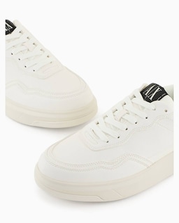 Foto 3 | Foto 3 | Tenis Armani Exchange Sneakers Casuales A|x Boardway Soho Blanco Hombre Original