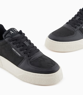 Foto 3 | Foto 3 | Tenis Armani Exchange Monograma A|x Casual Comodo Color Negro Para Hombre