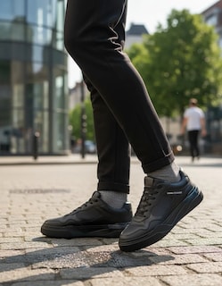 Foto 2 | Foto 2 | Tenis Armani Exchange Sneakers Flick Casual Comodo A|x Color Negro Hombre Original