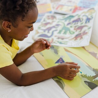 Foto 6 | Foto 6 | Set De Pegatinas Reutilizables Melissa & Doug Habitats Vehicles - Venta Internacional.
