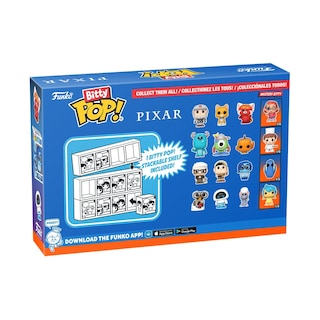 Foto 3 | Foto 3 | Juguete Funko Pop! Minicoleccionables Bitty Pixar Paquete De 4 Unidades Con Wall-e - Venta Internacional.