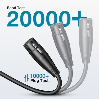 Foto 3 | Foto 3 | Cables De Micrófono Xlr Innogear De 0 9 M Paquete De 2 Unidades Macho A Hembra - Venta Internacional.