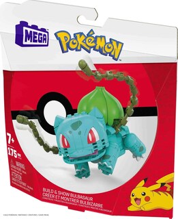 Foto 6 | Foto 6 | Set De Juguetes De Construcción Mega Pokémon Bulbasaur 175 Piezas Para Niños - Venta Internacional.