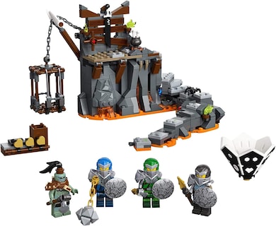Foto 3 | Foto 3 | Juguete De Construcción Lego Ninjago Journey To The Skull Dungeons 71717 - Venta Internacional.