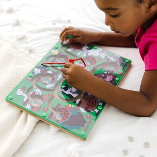Foto 7 | Foto 7 | Actividad De Rompecabezas: Laberinto De Números Con Varita Magnética Melissa & Doug - Venta Internacional.