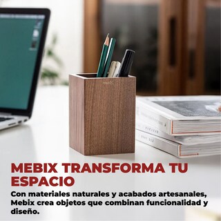Foto 3 | Foto 3 | Organizador De Madera Para Escritorio