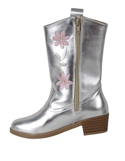 Foto 2 | Foto 2 | Botas Vaqueras Para Niña Moda Comodas Cowboy Tacon Cuadrado Rodeo