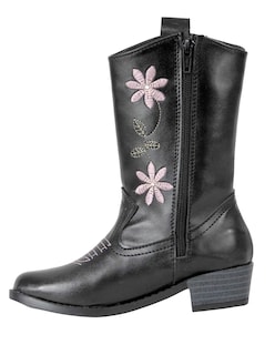 Foto 3 | Foto 3 | Botas Vaqueras Para Niña Moda Comodas Cowboy Tacon Cuadrado Rodeo