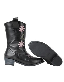 Foto 6 | Foto 6 | Botas Vaqueras Para Niña Moda Comodas Cowboy Tacon Cuadrado Rodeo