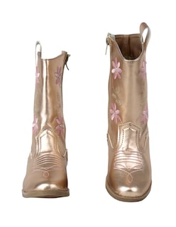 Foto 3 | Foto 3 | Botas Vaqueras Para Niña Moda Comodas Cowboy Tacon Cuadrado Rodeo