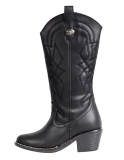 Foto 3 | Foto 3 | Botas Vaqueras Para Niña Bordadas Moda Comodas Cowboy Tacon Cuadrado Rodeo