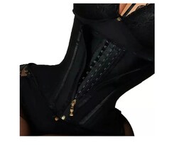 Faja Colombiana Doble Cierre Reloj De Arena Cinturilla Látex