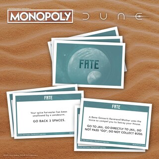Foto 6 | Foto 6 | Juego De Mesa Usaopoly Monopoly: Dune Con Fichas Coleccionables - Venta Internacional.