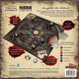 Foto 6 | Foto 6 | Juego De Preguntas Usaopoly Trivial Pursuit Horror Ultimate Ed. - Venta Internacional.