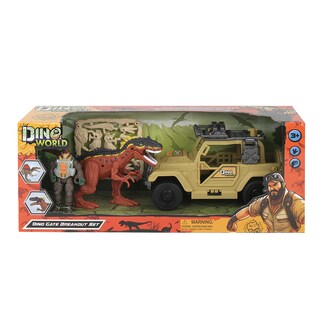 Foto 1 | Foto 1 | Juguete Set Dino World Con Camioneta 4x4 Dinosaurio Y Figura De Explorador