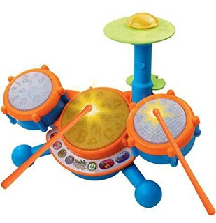 Foto 4 | Foto 4 | Batería Vtech Kidibeats Kids Orange Con 9 Melodías Y Luz - Venta Internacional.