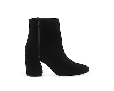 Foto 3 | Foto 3 | Bota Color Negro Cierre Material Sintetico