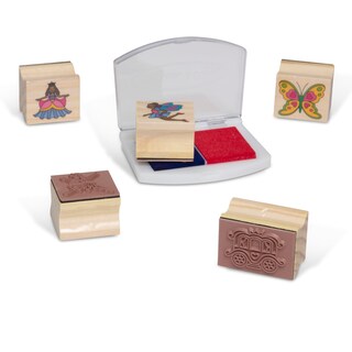 Foto 6 | Foto 6 | Set De Sellos Y Colores Con Tema De Cuento De Hadas De Melissa & Doug - Venta Internacional.