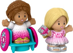 Set De Figuras De Juguete Fisher-price Little People Barbie Party - Venta Internacional.
