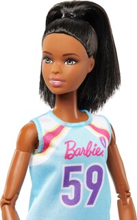 Foto 2 | Foto 2 | Muñeca Barbie Hecha Para Moverse Jugadora De Baloncesto Con Accesorios - Venta Internacional.