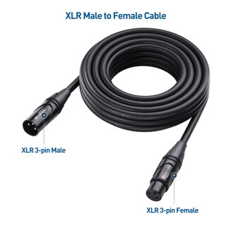 Foto 3 | Foto 3 | Cable De Micrófono Matters Xlr Macho A Xlr Hembra De 7 6 M - Venta Internacional.