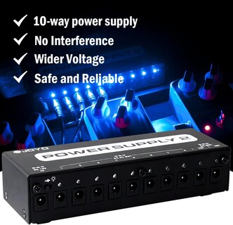 Foto 6 | Foto 6 | Fuente De Alimentación Para Pedal De Guitarra Joyo Jp-02 10 Salida Aislada - Venta Internacional.