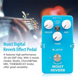 Foto 6 | Foto 6 | Pedal De Efectos De Reverberación Joyo Moist Jf-20 Digital Con 3 Efectos - Venta Internacional.