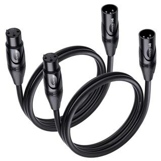 Foto 1 | Foto 1 | Cable De Micrófono Xlr Matters De 3 Pies Macho A Hembra  Paquete De 2 - Venta Internacional.