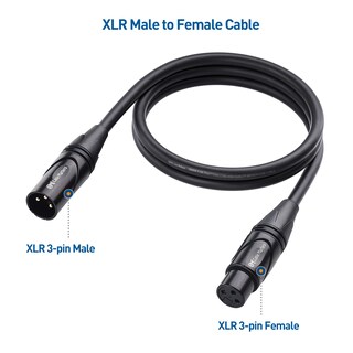 Foto 3 | Foto 3 | Cable De Micrófono Xlr Matters De 3 Pies Macho A Hembra  Paquete De 2 - Venta Internacional.