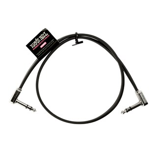 Foto 1 | Foto 1 | Cable De Conexión Ernie Ball P06410  Cinta Plana Estéreo De 24 Cm  Negro - Venta Internacional.