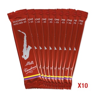 Foto 3 | Foto 3 | Cañas Para Saxofón Alto Vandoren Java Red Strength 4 (caja De 10) - Venta Internacional.