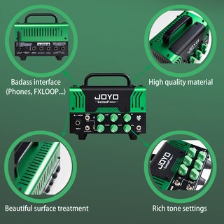 Foto 4 | Foto 4 | Cabezal De Miniamplificador De Bajo Joyo Badass Tubo Híbrido De 50 W Con Bluetooth - Venta Internacional.
