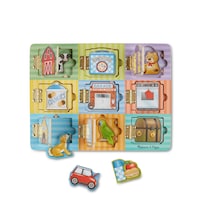 Tablero De Actividades Melissa & Doug Hide And Seek Desde Hace Más De 3 Años - Venta Internacional.