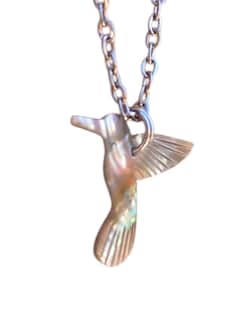 Foto 2 | Foto 2 | Collar Plata Con Dije De Colibrí – Mirlo Blanco