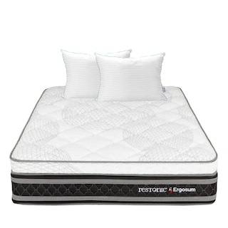 Foto 1 | Foto 1 | Colchón Restonic Ergosum Queen Size + Almohada Royal Twin