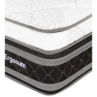 Foto 3 | Foto 3 | Colchón Restonic Ergosum Queen Size + Almohada Royal + Sábanas Royal