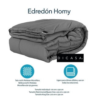 Foto 7 | Foto 7 | Colchón Restonic Lipa King Size+ Almohada Royal Twin + Protector Lux + Sabanas Royal + Edredón Homy King Size