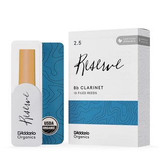 Foto 1 | Foto 1 | Cañas Para Clarinete D'addario Organic Reserve Bb 2.5 Strength Paquete De 10 - Venta Internacional.