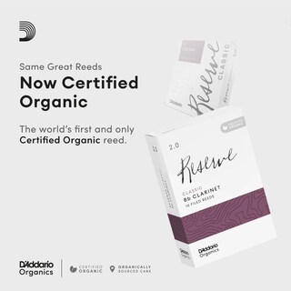 Foto 3 | Foto 3 | Cañas Para Clarinete D'addario Organic Reserve Classic Bb 4.0 Paquete De 10 - Venta Internacional.