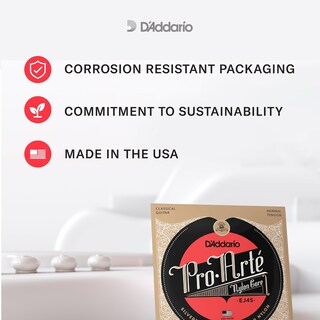 Foto 7 | Foto 7 | Cuerdas Para Guitarra D'addario Pro-arte Ej46ff Carbon Hard Tension - Venta Internacional.