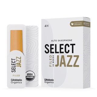 Foto 1 | Foto 1 | Cañas Para Saxofón Alto D'addario Organic Select Jazz 4 Hard - Venta Internacional.
