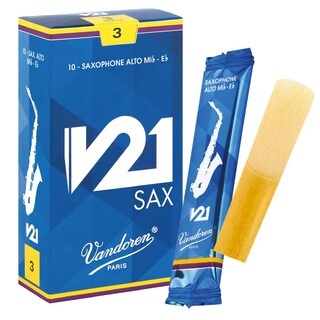 Foto 1 | Foto 1 | Cañas Para Saxofón Alto Vandoren V21 Strength 3 (caja De 10) - Venta Internacional.