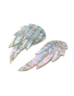 Foto 2 | Foto 2 | Aretes Alas De Ángel Maxi - Mirlo Blanco